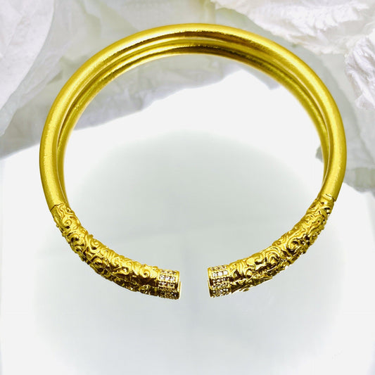 Black Myth Wukong Same Style Golden Bracelet